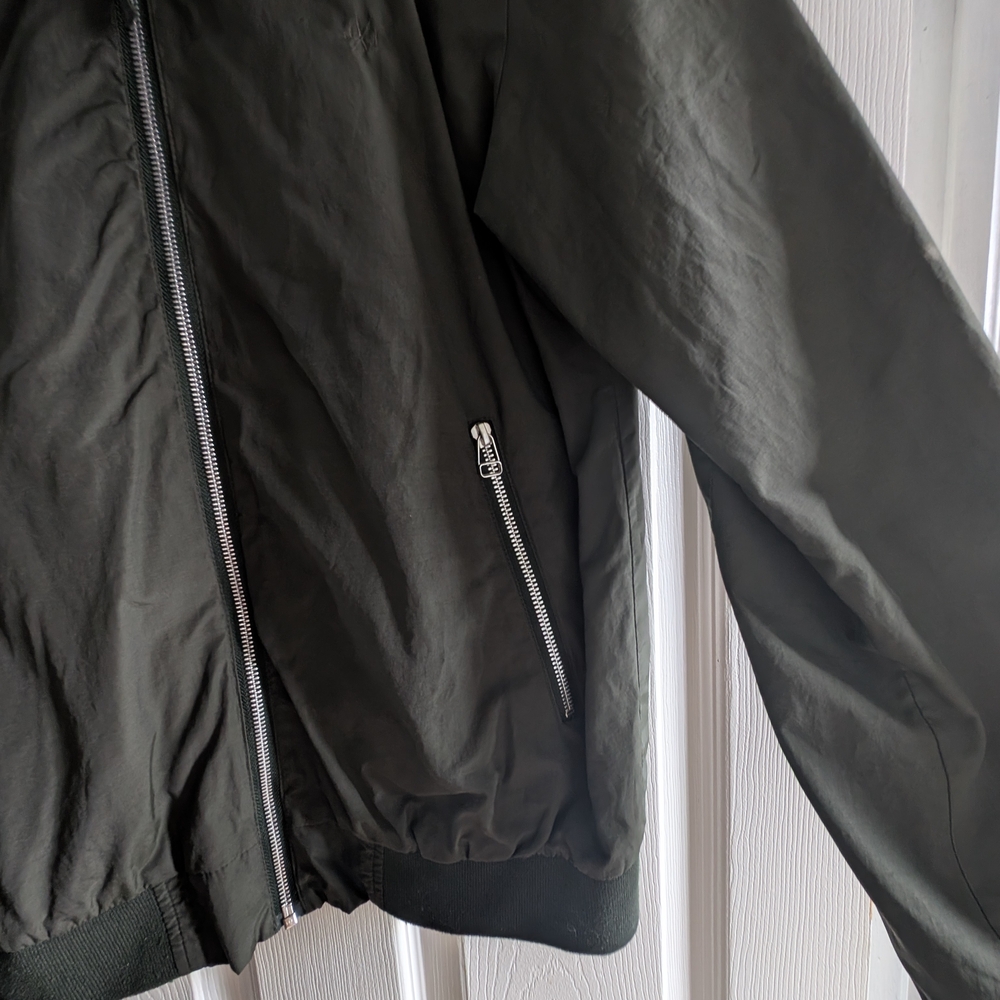 Green Bomber Jacket - Picture 3 of 7